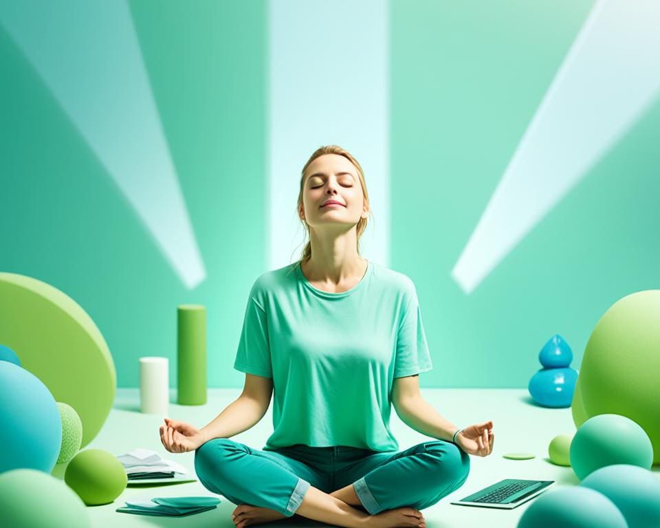 stress verminderen door meditatie